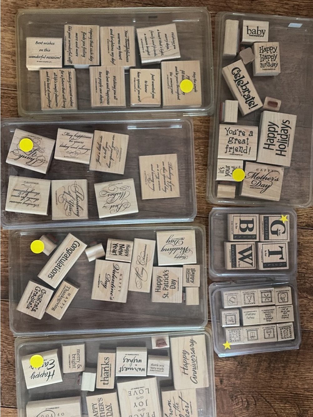 Stampin Up Sentiment Lot